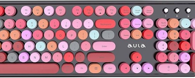 کیبورد و ماوس بی سیم AULA AC306 BLACK