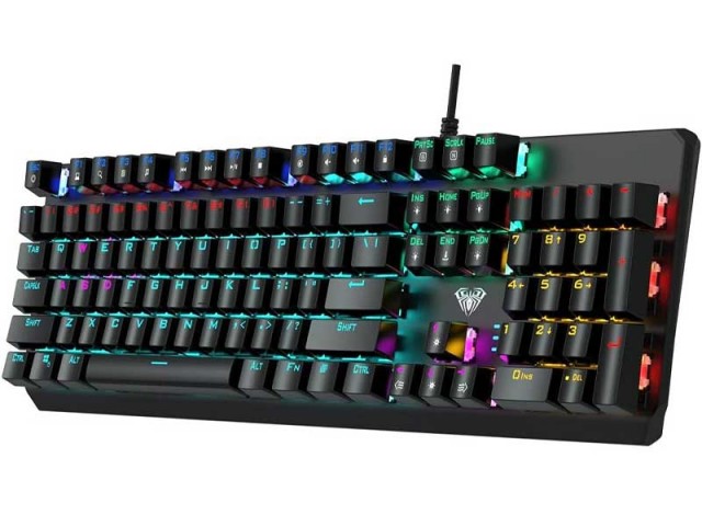 کیبورد سیمدار گیمینگ || AULA F2066