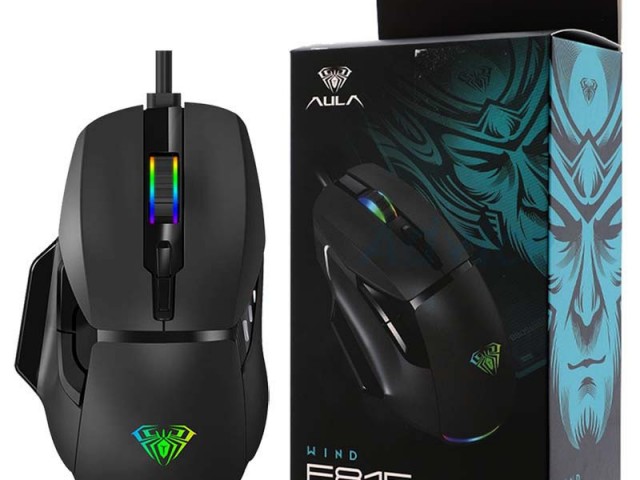 ماوس سیمدار گیمینگ AULA F815