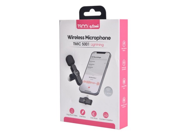 میکروفن یقه ای بی سیم TSCO TMIC 5001W