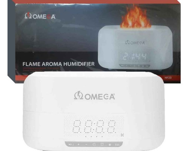 خوشبو کننده ماشین، اسپیکر و ساعت  OMEGA HF20