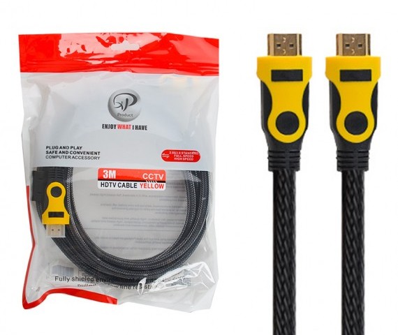 کابل XP 3M  YELLOW HDMI