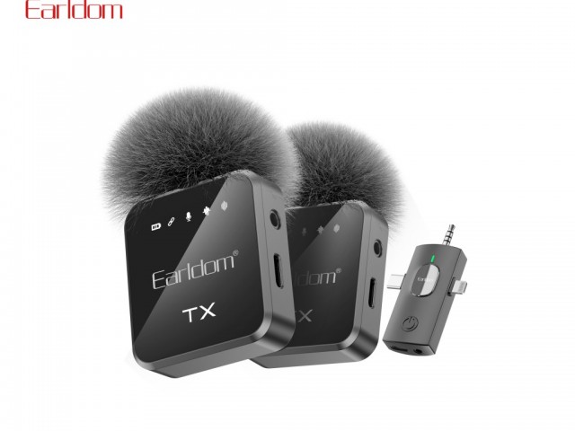 میکروفن یقه ای بی سیم EARLDOM MC13