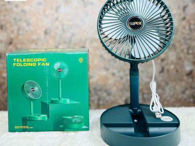 پنکه TELESCOPING FOLDING FAN USB