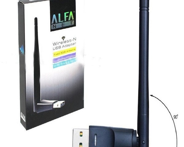 کارت شبکه بی سیم آنتن دار ALFA UW07