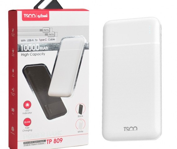 پاوربانک TSCO TP809 10000MAH