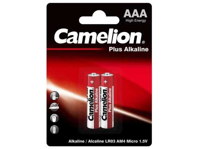 باتری نیم قلمی کارتی آلکالاین  CAMELION