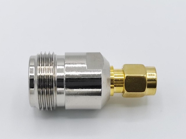 کانکتور مبدل N-TYPE مادگی به SMA نری مستقیم