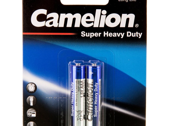 باتری نیم قلمی کارتی  CAMELION