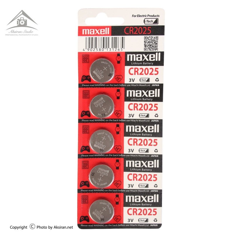 باتری سکه ای 2025 MAXELL