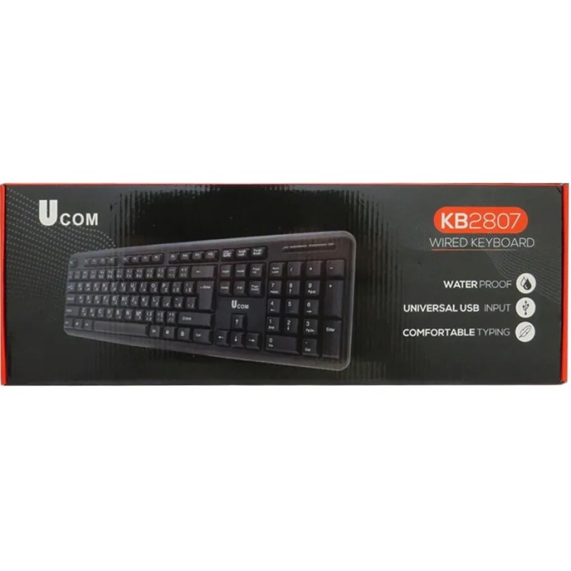 کیبورد سیمدار UCOM 2807