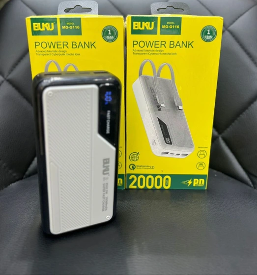 پاوربانک BUKU MG106 22.5W 20000MAH