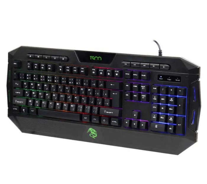 کیبورد سیمدار TSCO TK8124 GAMING