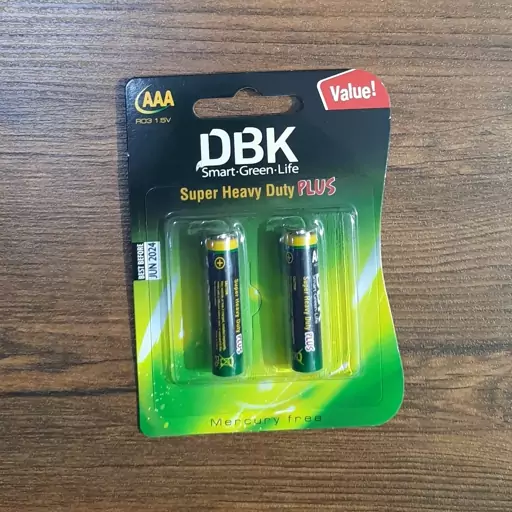 باتری نیم قلمی کارتی DBK