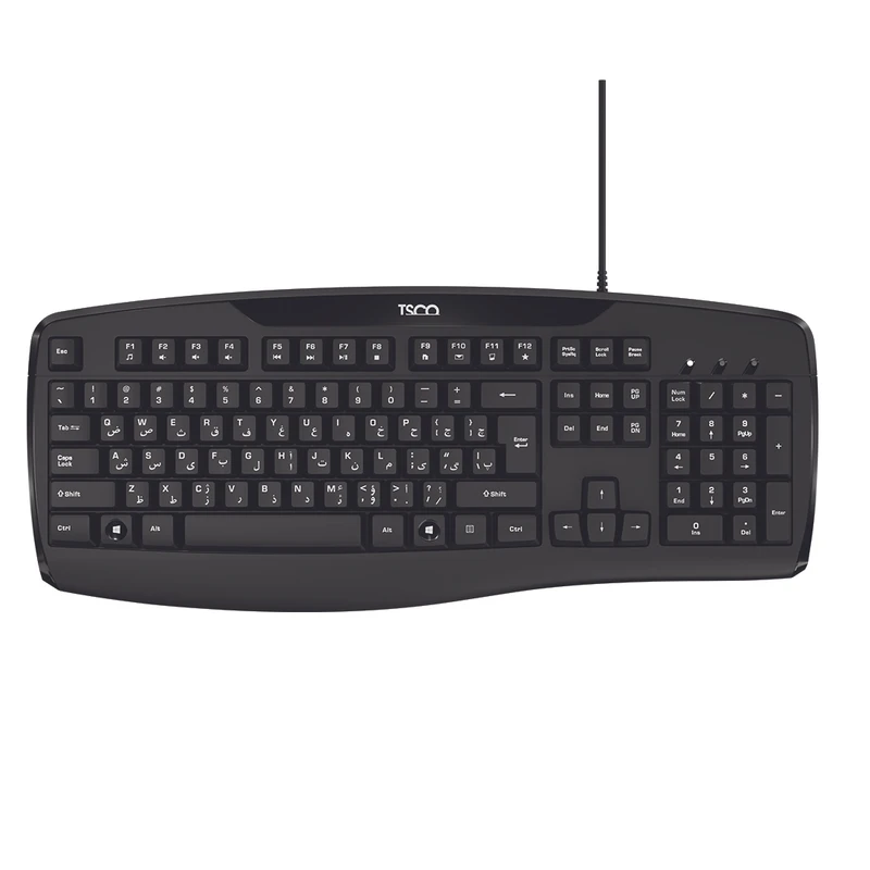 کیبورد سیمدار TSCO TK8043