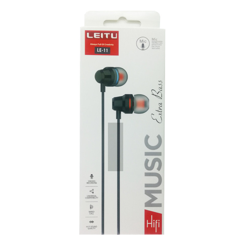 هندزفری سیمدار LEITU LE11