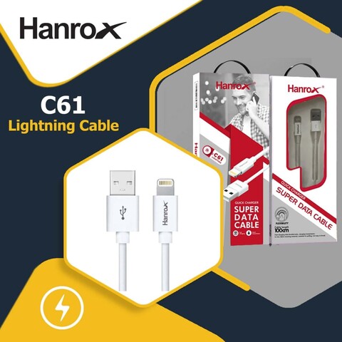 کابل شارژر آیفون HANROX C61