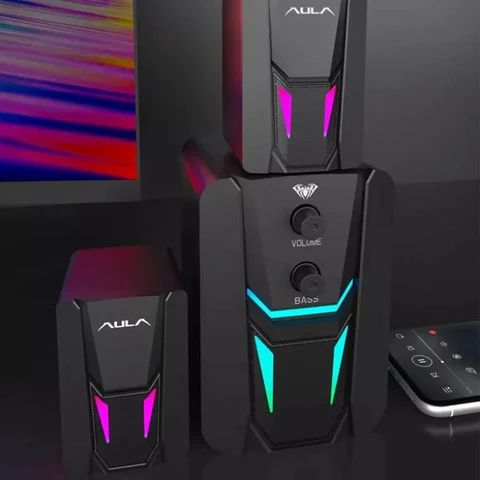 اسپیکر لپ تاپ سه تکه گیمینگ AULA N189