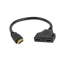 کابل تبدیل دو به یک HDMI