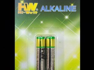 باتری نیم قلمی آلکالاین HW
