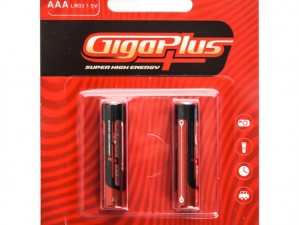 باتری نیم قلمی دو عددی کارتی گیگاپلاس