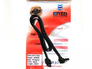 کابل دیتا ساتا مشکی ENZO