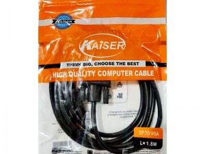 کابل KAISER DISPLAY TO VGA 1.8M
