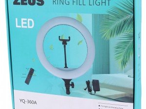 رینگ لایت 14 اینچ با پایه RGB