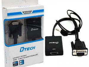 تبدیل DTECH HDMI TO VGA