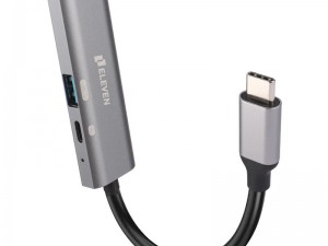 تبدیل TYPEC TO USB3+HDMI+PD 4k