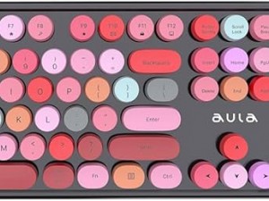 کیبورد و ماوس بی سیم AULA AC306 BLACK