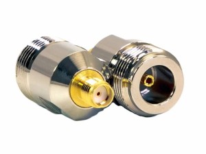 کانکتر مبدل N تایپ مادگی به SMA مادگی	 RG213/RG214