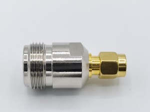کانکتور مبدل N-TYPE مادگی به SMA نری مستقیم