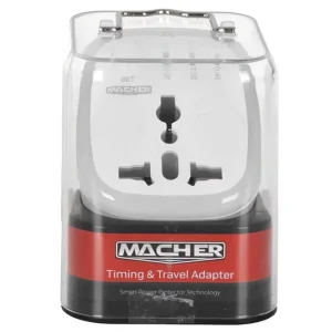 تبدیل برق سه به دو تایمردار MACHER MR265