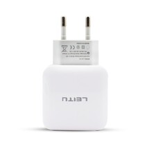 شارژر دیواری LEITU LH24 + کابل میکرو