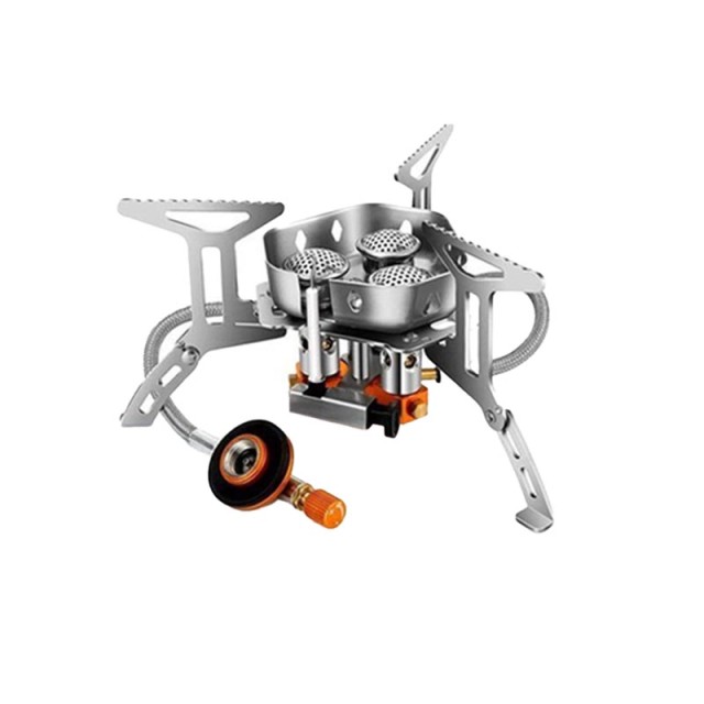 سرشعله کوهنوردی شلنگ دار سه شعله 6800W