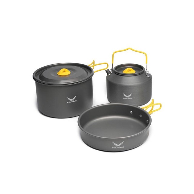 ست ظروف کوهنوردی 3 نفره اسنوهاک مدل SN-T111