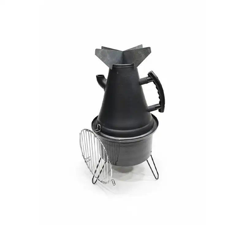 کتری کمپینگ زغالی ساج وک مدل کِلی پک کامل