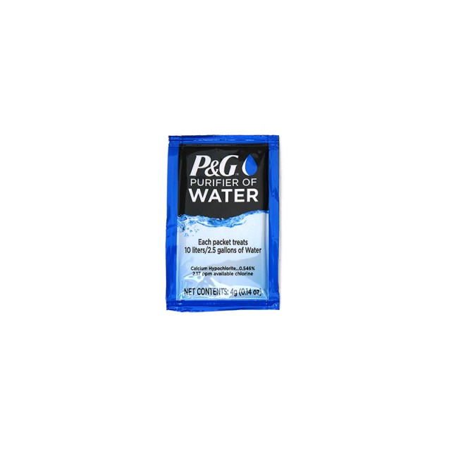 پودر تصفیه آب مسافرتی 4 گرمی P&G