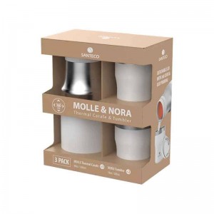 ست فلاسک و لیوان مسافرتی سانتکو مدل MOLLE SET