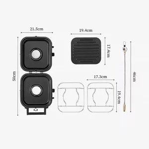 اجاق گاز کمپینگ دو شعله نیچرهایک مدل NH22RJ003