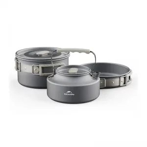 ست ظروف کمپینگ نیچرهایک مدل  CNK2450CF010