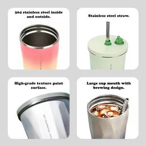 لیوان اسموتی تایسو مدل  TS-8848Bظرفیت 600 میلی لیتر