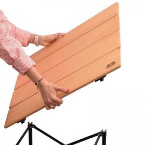 میز کمپینگ تاشو چوبی لایف کمپ کد 46852