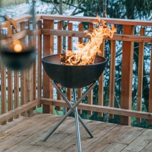 آتشدان پایه دار ساج وک مدل جام پک کامل