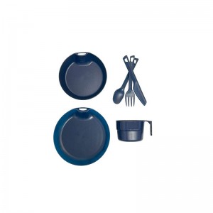 ست ظروف مسافرتی تک نفره 6 تکه لایف کمپ با لیوان کد 45802