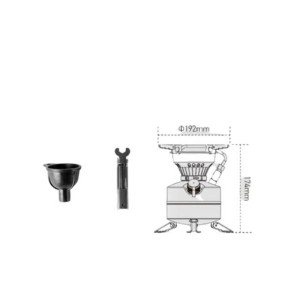 اجاق مسافرتی بنزینی بی آر اس مدل BRS-29B