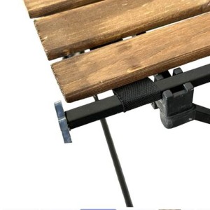 میز تاشو مسافرتی رویه چوبی مدل BB