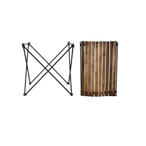 میز تاشو مسافرتی رویه چوبی مدل BB