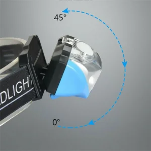 هدلایت شارژی سنسور دار کوهنوردی USB